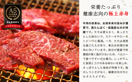 カミチクファーム　黒毛和牛赤身焼肉　600g＜1.4-6＞