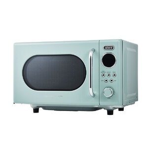 Toffy 電子レンジK-DR3　カラー：ペールアクア【kt072-005-1】電子ﾚﾝｼﾞ 消音機能 ｼﾝﾌﾟﾙ ｺﾝﾊﾟｸﾄ 軽量 ﾚﾄﾛ ﾌﾗｯﾄ