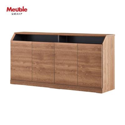 ふるさと納税 大川市 it イット 160cm サイドボード &lt;ヴィンテージナチュラル&gt; 【モーブル】【大川家具】