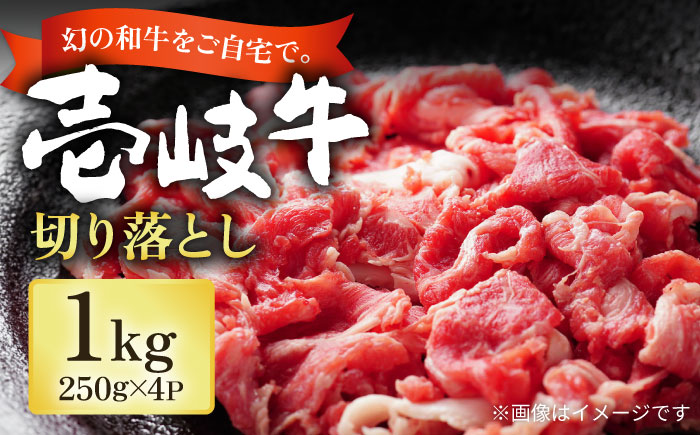 壱岐牛 切り落し （250g×4パック） 《壱岐市》【長崎フードサービス】 スネ肉 1kg 牛肉 牛 精肉 焼肉 すき焼き 18000 18000円 [JEP004]