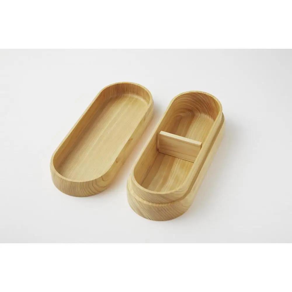 ◇紀州桧弁当箱 タイプ3 NA ナノコート 弁当包みセット【モクヘン】【TN123】