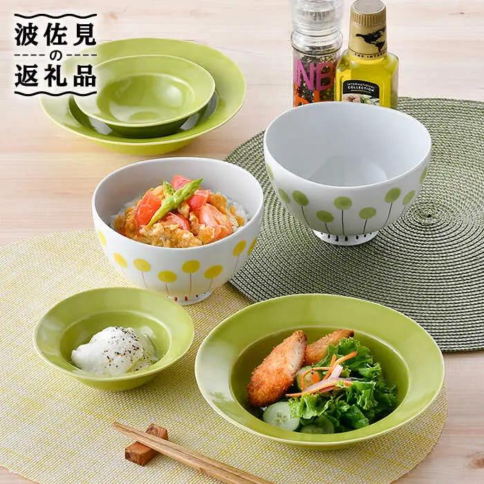 NB 104【波佐見焼】大人気 どんぶり ボウル 含む オリジナルセットアップ商品 食器 皿 【トーエー/堀江陶器】 [NB104] 波佐見焼