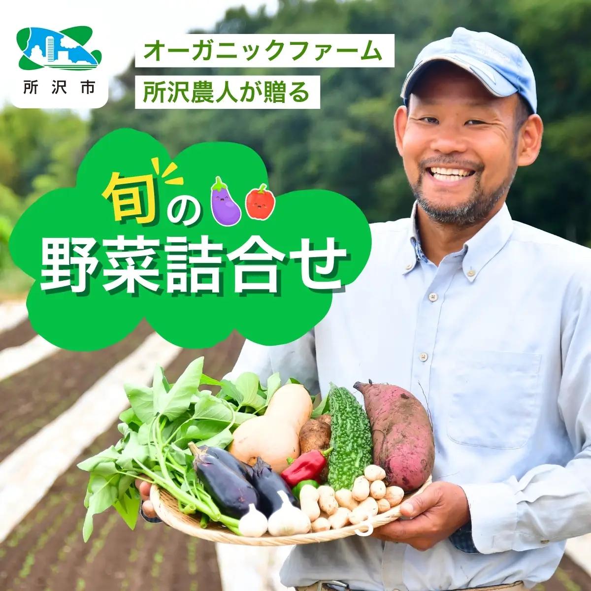 旬の野菜詰め合わせ 8種以上 | 野菜セット 詰め合わせ セット オーガニックファーム所沢農人
