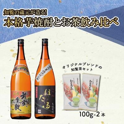 ふるさと納税 南九州市 本格芋焼酎とお茶飲み比べセット