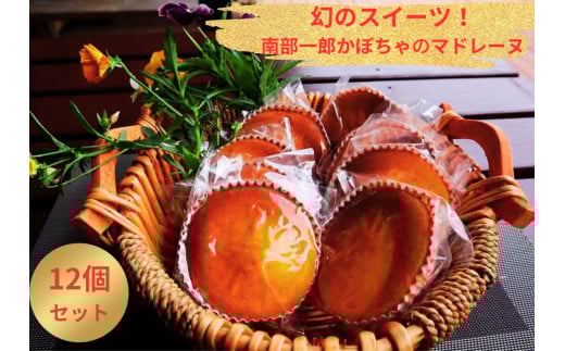 【幻のスイーツ！】南部一郎かぼちゃのマドレーヌ 《12個セット》