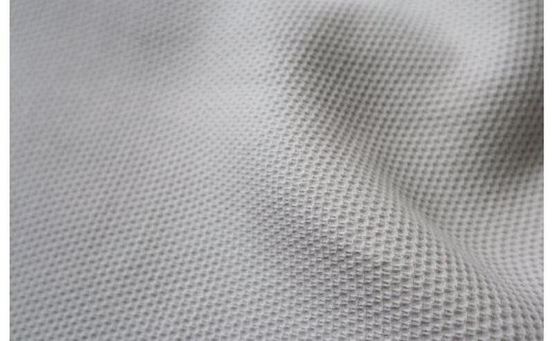 【tissu de coton/ハニカム織】泉州南部織 BED用ダブルシーツ＆ピロー2枚（LGY） 015B025_イメージ4