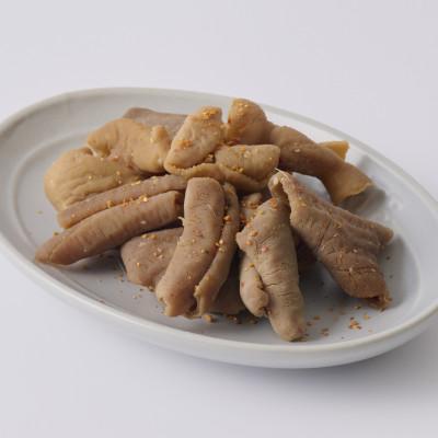 ふるさと納税 高崎市 だるま食堂のおつまみセット(もつ煮 3種・燻製ホルモン 2種/各1パック) |  | 03