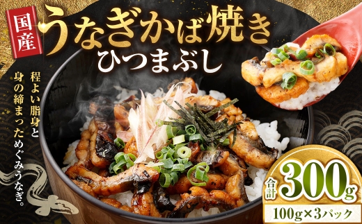 【7月13日までの入金確認で土用の丑の日までにお届け】うなぎかば焼き ひつまぶし 3パック うなぎ 鰻 ウナギ 魚類 うな重 うな丼 晩ごはん 惣菜 おかず 贅沢 冷凍 国産 大阪府産 養殖 無投薬