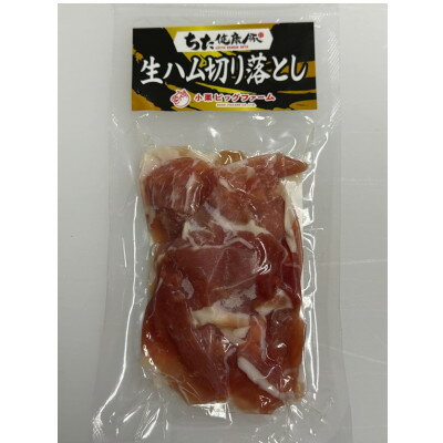 【ふるさと納税】ちた健康豚　生ハム切り落とし　100g×10パック【配送不可地域：離島】【1571509】