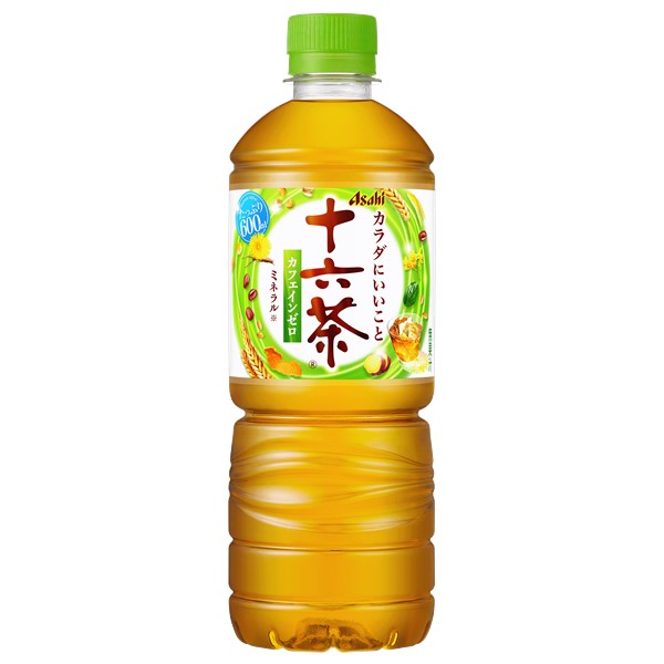 【ふるさと納税】アサヒ 十六茶 600ml×24本　ノンカフェイン 茶 お茶 ブレンド ペットボトル ふるさと納税 ふるさと 送料無料 静岡県 富士宮市