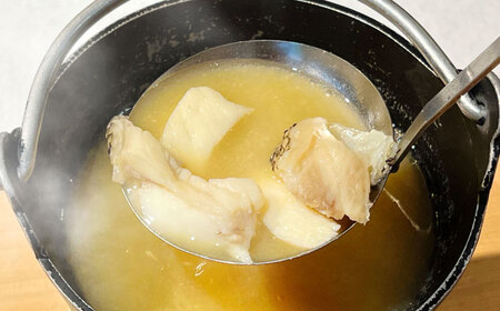 「壱岐のリゾートホテル監修」幻天然クエ・鯛・亀の手入り贅沢壱州味噌汁《壱岐市》 【みやげ処 縁由】[JBJ012]