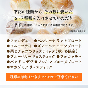 パン ハード系 欧風パンセット 6～7種類