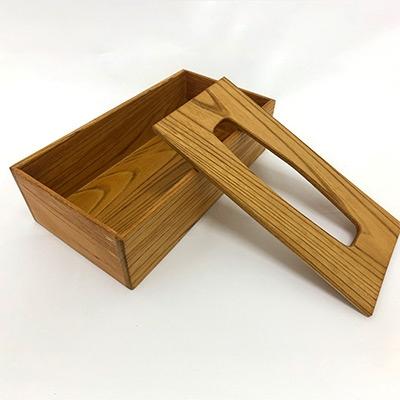ふるさと納税 那賀町 ティッシュケース(欅) |  | 02