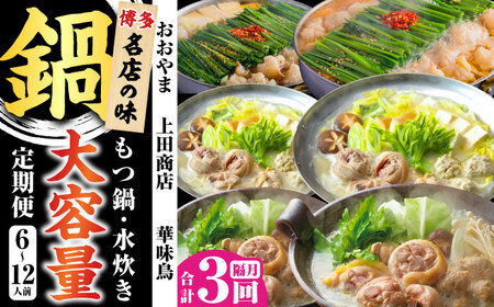 【隔月3回定期便】鍋大容量定期便 [BGAD079]なべ