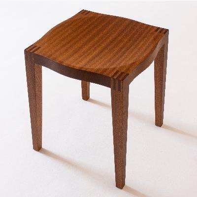 ふるさと納税 常陸大宮市 【家具蔵】スツールゼン サペリ材 |  | 01