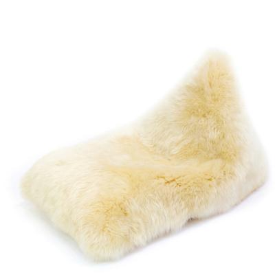 ふるさと納税 羽曳野市 ムートンビーズクッション OTTO ベージュ