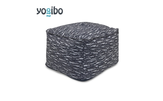 ヨギボー ラックス オットマン ダークグレー Yogibo Luxe Ottoman ビーズクッション 足置き スツール 1人掛け 椅子 高級感 モダン インテリア カバー洗える 家具 ギフト 大阪府 岸和田市 [№5385-1576]