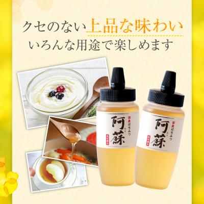 ふるさと納税 高森町 【4月・5月】国産はちみつ1kg 阿蘇 純粋蜂蜜(とんがりポリ容器500g×2本セット)(高森町) |  | 02