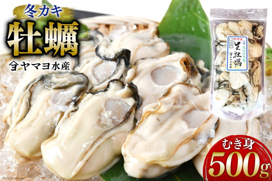 
【期間限定発送】ヤマヨ水産の牡蠣 生食用 むき身 500g 《2月前半～出荷》 [気仙沼市物産振興協会 宮城県 気仙沼市 20564220] 魚介類 海鮮 牡蠣 冬 かき 冬牡蠣 冬かき 期間限定 冷蔵 生食 生牡蠣
