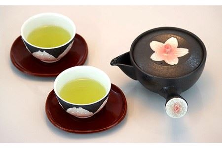 【波佐見焼】ラスター 桜 茶器セット 急須 ティーポット 湯飲み 陶器 食器 皿 【岩永製陶】 [ZD22] 波佐見焼