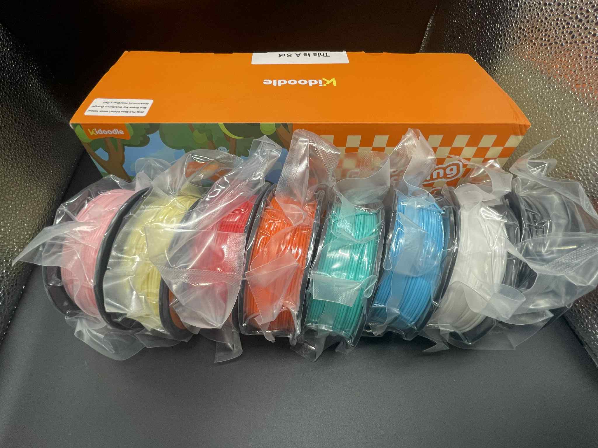 【ふるさと納税】キッズ3Dプリンター専用フィラメント　250g×8色セット【022-16】（Kidoodle Mini BoxA1専用消耗品）