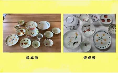 【平日限定】1名様分 小学生から大人まで体験OK！有田焼シール 転写体験 チケット 【 幸楽窯 / YUIKA Lab 】夏休み 工作 自由研究 陶芸 趣味 転写 シール 有田焼 体験 V18-3