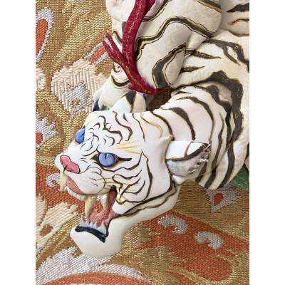 ふるさと納税 野田市 押絵伝統工芸品　白虎　大 |  | 01