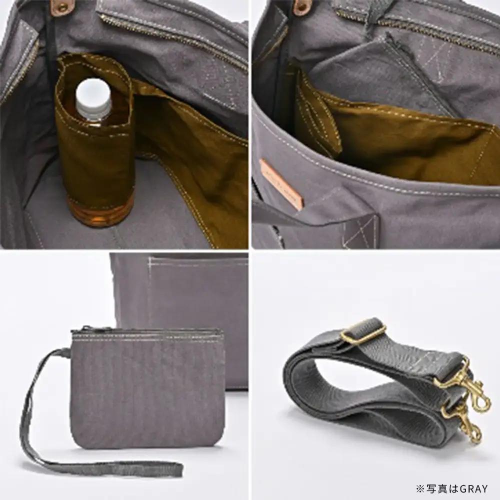 2WAYトート　ライトブラウン　【12203-0380-3】