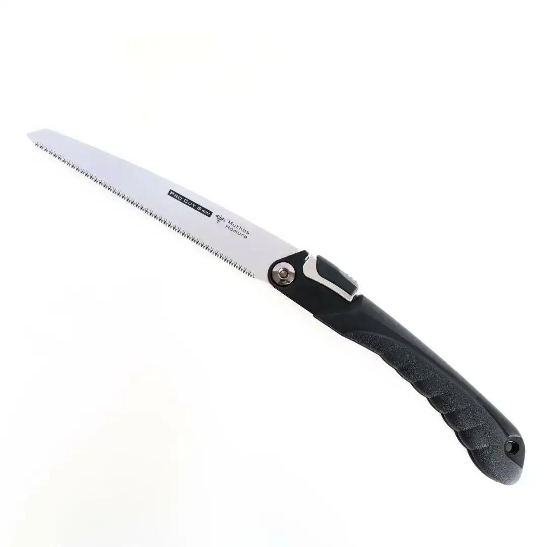 Pro Cut Saw（ノコギリ） 210mm Khaki-Green Collection ケース付 のこぎり 鋸 アウトドア用品 キャンプ用品 カーキ [Muthos Homura] 【010S4
