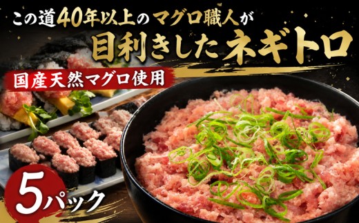 国産天然マグロ ネギトロ 選べる 5パック マグロタタキ まぐろのたたき 国産 天然 マグロ 鮪 小分け 個包装 冷凍 ネギトロ丼 手巻き寿司 軍艦巻き 食べきり 魚 海の幸 魚介類 魚貝類 丼 どんぶり ごはんのお供 おかず お手軽 高知県 安田町 NW-0010