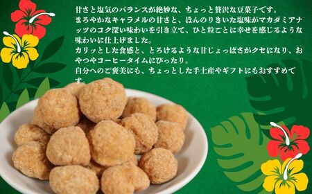 豆菓子 塩キャラメルマカダミア 計270g (90g×3袋) 豆菓子 豆菓子 豆菓子 豆菓子 豆菓子 森田屋