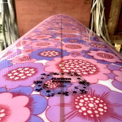 ふるさと納税 和泉市 サーフボード・ピンクファブリック(ロングボード) |  | 02