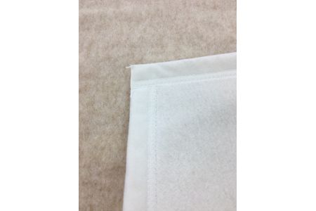 ウール コットン ハーモニー 毛布 同色2枚 ひざ掛け ベージュ系 [0168] | 毛布 