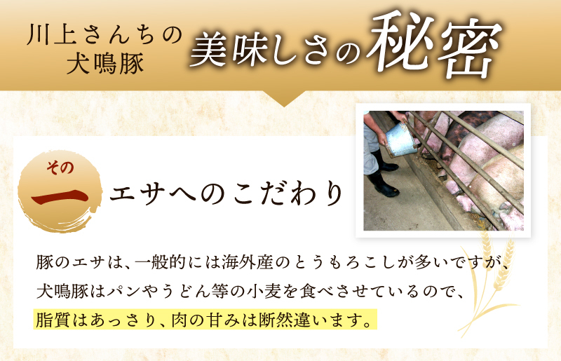 【泉佐野ブランド豚】犬鳴ポーク 3種 食べ比べセット（切り落とし／うで／ロース）【国産 豚肉 工場直送 ぶた 小分け 簡単調理 期間限定 数量限定】 015B286