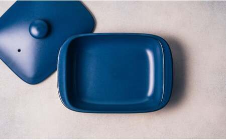 有田焼 5way plate ネイビー おしゃれな土鍋【まるぶん】 料理家 河瀬璃菜 コラボ 食器 調理器具 キッチン用品 A30-507