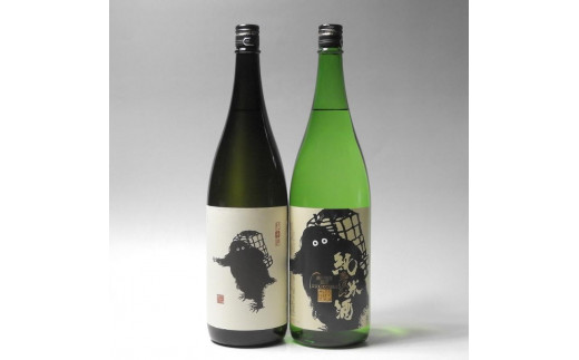 日本酒 鶴齢 雪男 純米・純米県内限定 1800ml×2本セット