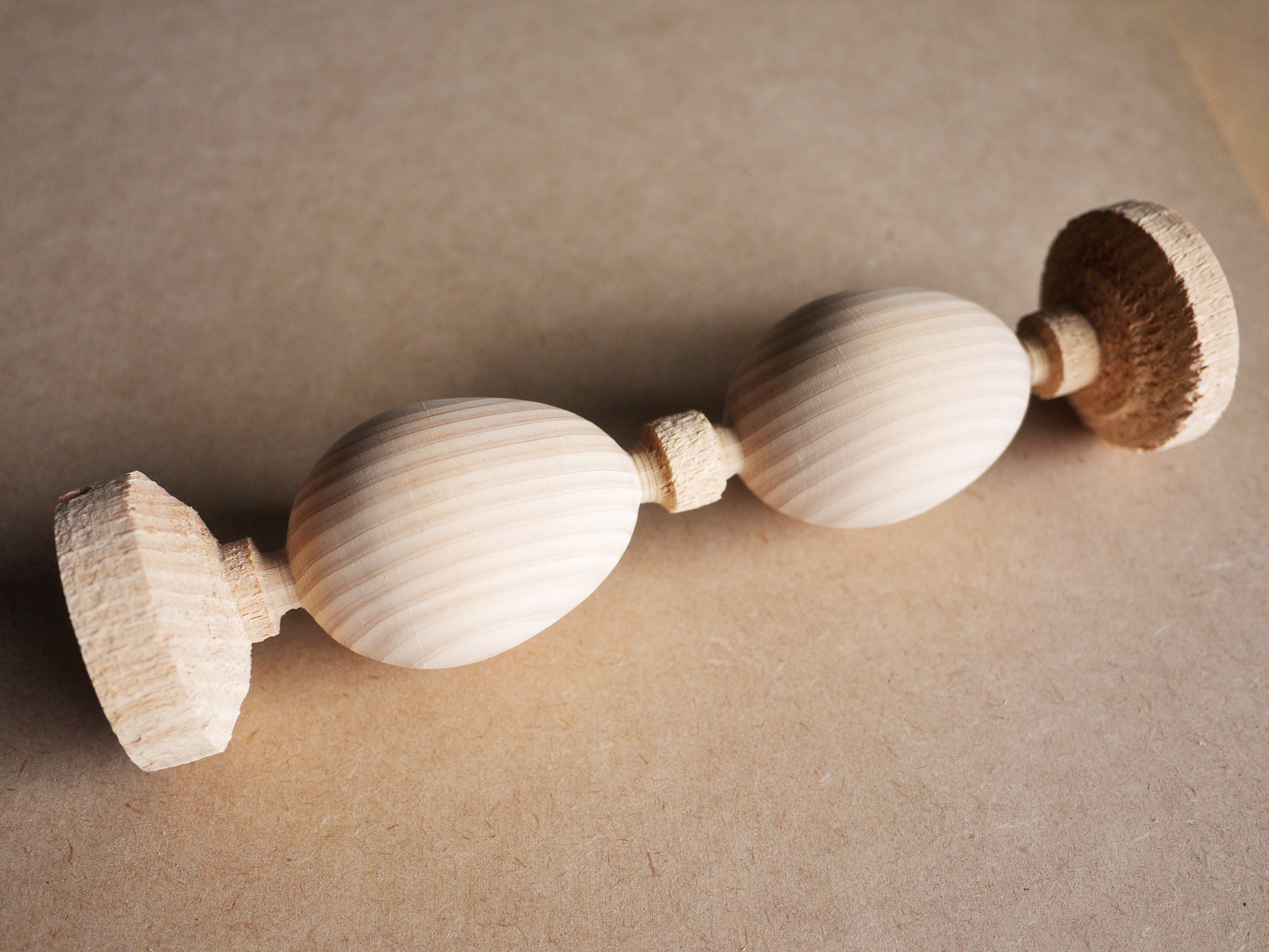 (1163)ヒノキのたまご制作キットと長門おもちゃ美術館ペアチケット1枚