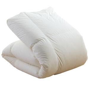 【増量1.2kg】羽毛布団 ハンガリーホワイトダック93% DP400 シングル(無地ナチュラル)_増量タイプ 羽毛 掛け布団 ハンガリー ホワイトダック ダウン 93% DP400 洗える 日本製