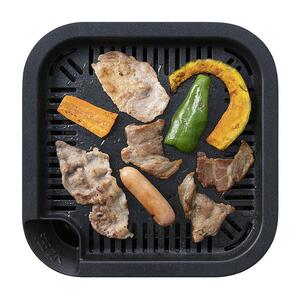 カセットコンロ　減煙焼肉マルチカセットコンロIGC-GYNT1-Hチャコール