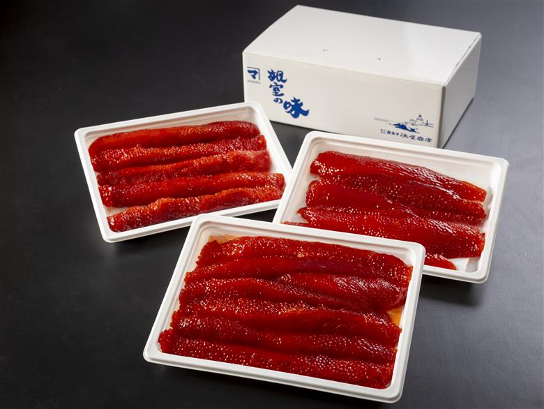 醤油筋子(紅子)250g×3P C-32028