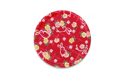 
                  タツクラフト 友禅和紙コースター 小花 舞うさぎ
                