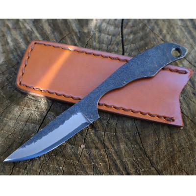 ふるさと納税 南国市 フルタング和式ナイフ【MASANO-008】薄型皮ケース(茶) |  | 01