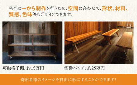 オーダーメイド 家具 100万円 相当 チケット 1枚 糸島市 / 設計+制作/建築巧房 特注家具 [AWM001] オーダーメイド オーダー家具 オーダーメイド家具 特注家具 ふるさと納税オーダーメ