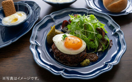 【波佐見焼】ombre de fleur ボウルL アズール 5枚セット 食器 皿【翔芳窯】[FE401]
