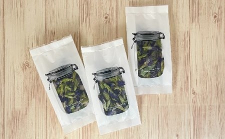 青いお茶 バタフライピーティー 3袋 ハーブティー 茶葉 バタフライピー