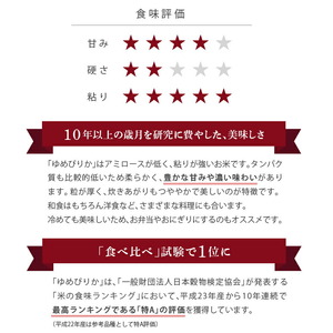 【定期便3ヶ月】【令和7年度産】北海道産ゆめぴりか 【玄米】 10kg×3回｜米 お米 特Aランク 北海道 石狩市
