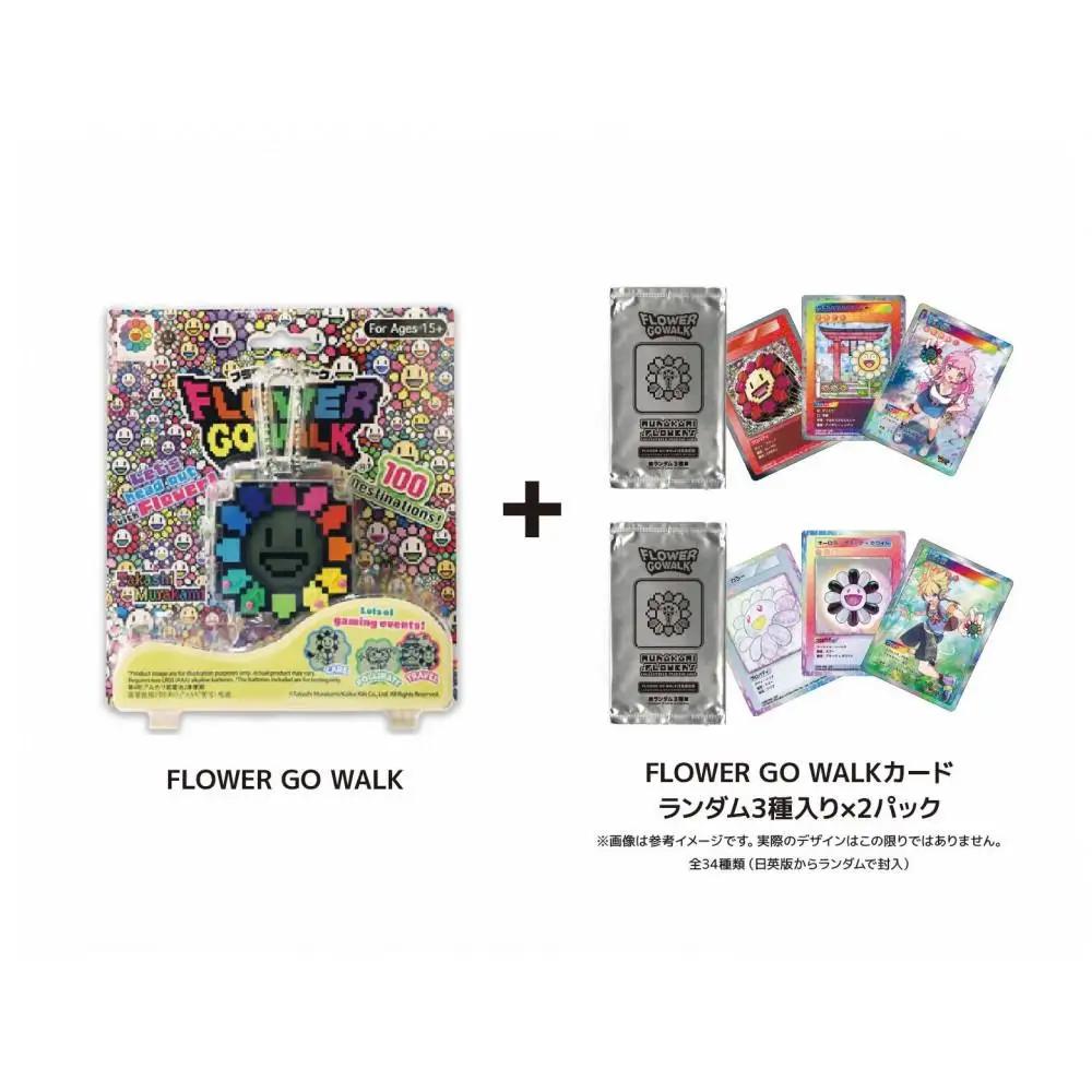 【ふるさと納税限定セット】FLOWER GO WALK / Rainbow (Body Color: Black) カード2パック付き