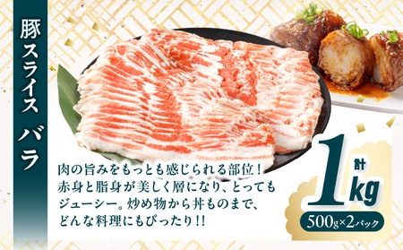 宮崎県産豚スライスバラエティセット(バラ・ロース・肩ロース)合計3kg 肉 豚 豚肉 おかず 国産_T030-006【人気 肉 ギフト 肉 食品 肉 お肉 肉 加工品 肉 惣菜 肉 お土産 肉 贈り物