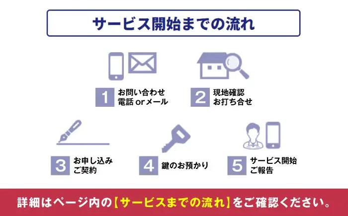 サービス 空き家管理サービス スタンダードプラスプラン 年4回 BLAO004