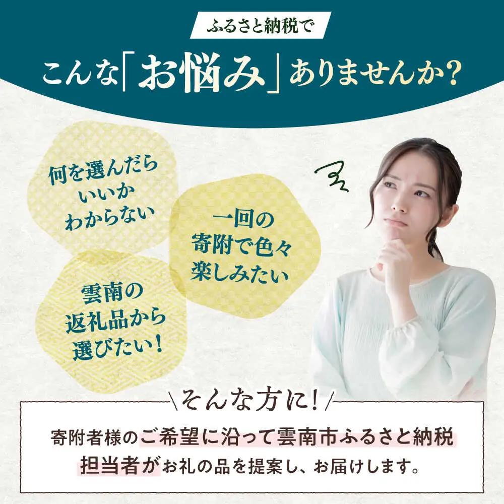 コンシェルジュ 【雲南市コンシェルジュ】返礼品おまかせ！寄附額200万円コース 2000000円 [AIDM008]
